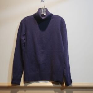 French Connection Women's Turtleneck Sweater in Dark Purple